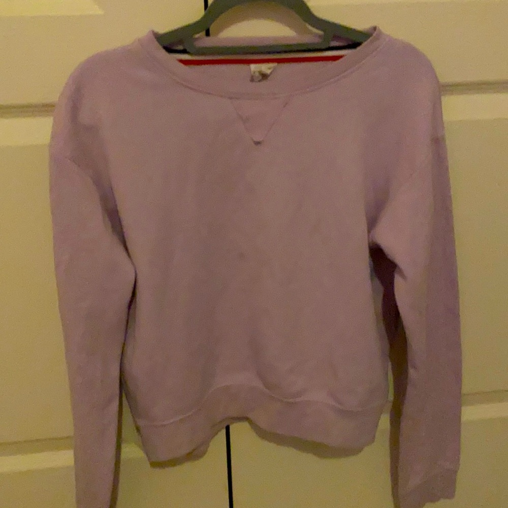 Exist medium purple sweater